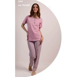 Pigiama donna cotone Gary 5269