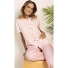 Pigiama donna aperto cotone Gary 5366