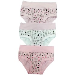 Slip bimba cotone elasticizzato Alvada B9716 - 6 slip