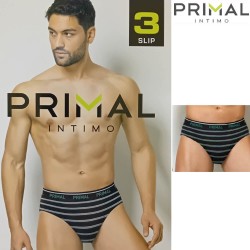 Slip uomo cotone elasticizzato Primal S372 - 3 slip