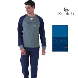 Pigiama ragazzo cotone Karel SK0289