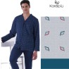 Pigiama uomo aperto cotone Karel KE0227