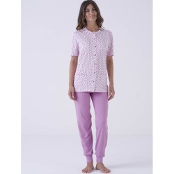 Pigiama donna aperto cotone Karel KE0341