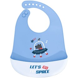 Bavaglino baby in silicone Ellepi AD9816