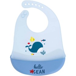 Bavaglino baby in silicone Ellepi AD9816