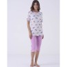 Pigiama donna corto cotone Karel KE0112