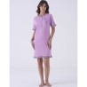 Camicia da notte donna cotone Karel KE0124