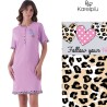 Camicia da notte donna cotone Karel KE0124