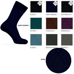 Calza uomo corta cotone elasticizzato Enrico Coveri Dynamic Line 309Ass - 12 paia