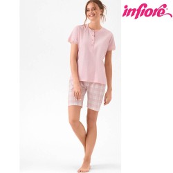 Pigiama donna corto cotone Infiore PNC654230