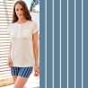 Pigiama donna corto cotone Igam NPB161