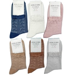 CHANTAL 6 PAIA CALZA DONNA COTONE ELASTICIZZATO CORTA 529 LUCE