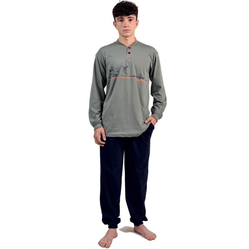 Pigiama ragazzo cotone Gary 4090