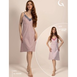 Camicia da notte donna cotone Gary 5275