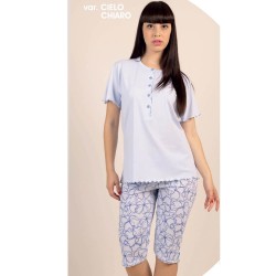 Pigiama donna corto cotone Gary 5284