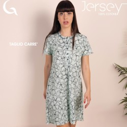 Camicia da notte donna cotone Gary 5287