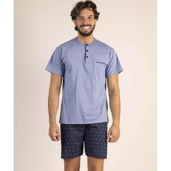 Pigiama uomo corto cotone Gary 6173