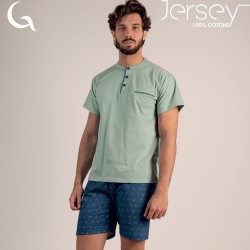 Pigiama uomo corto cotone Gary 6173