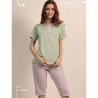 Pigiama donna corto cotone Gary 5271