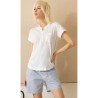 Pigiama donna corto cotone Jadea 3309