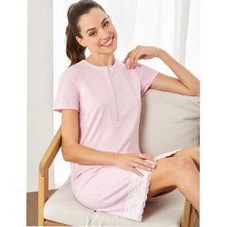 Camicia da notte donna cotone Il Granchio GP5148