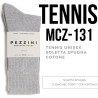 Calza tennis cotone elasticizzato Pezzini MCZ-131 - 3 paia