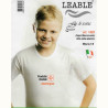 LEABLE 6 T-SHIRT COTONE BIMBI MEZZA MANICA GIROCOLLO 1433