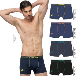 Boxer uomo cotone elasticizzato Lotto LB1367 - 6 boxer
