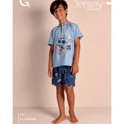 Pigiama bimbo 3/7 anni cotone Gary 2161