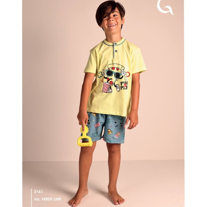 Pigiama bimbo 3/7 anni cotone Gary 2161