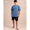 Pigiama ragazzo corto cotone Gary 4111