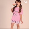 Pigiama bimba 3/7 anni corto cotone Gary 2145