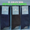Calza uomo lunga seta Il Granchio GC033 - 6 paia