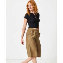 Bermuda donna viscosa e lino Jadea 4946
