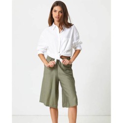 Bermuda donna viscosa e lino Jadea 4946