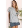 Pigiama donna corto cotone Gary 5369