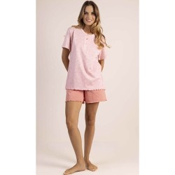 Pigiama donna corto cotone Gary 5369