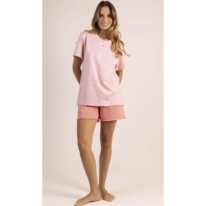 Pigiama donna corto cotone Gary 5369
