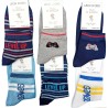 LEONDORO 6 PAIA CALZA BIMBO COTONE CORTA 240/M