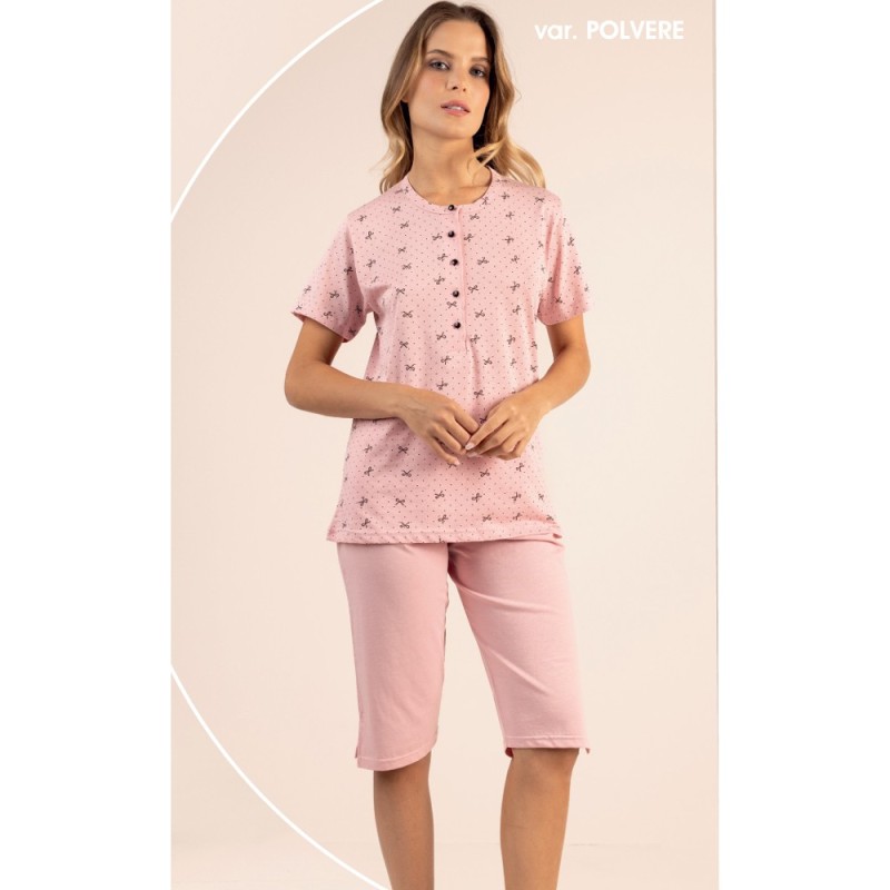 Pigiama donna corto cotone Gary 5317