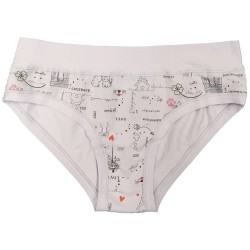 Slip donna cotone elasticizzato Lovelygirl 6867D - 6 slip