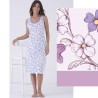 Camicia da notte donna cotone Karel 0302