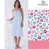 Camicia da notte donna cotone Karel 0310