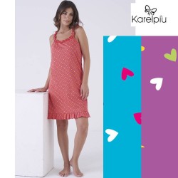 Camicia da notte donna cotone Karel 0320