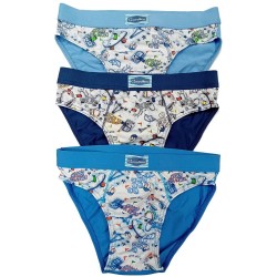 Slip bimbo cotone elasticizzato Gasolino 3889F - 6 slip