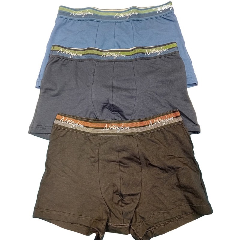 Boxer uomo cotone elasticizzato Nottingham NUA124 - 6 boxer