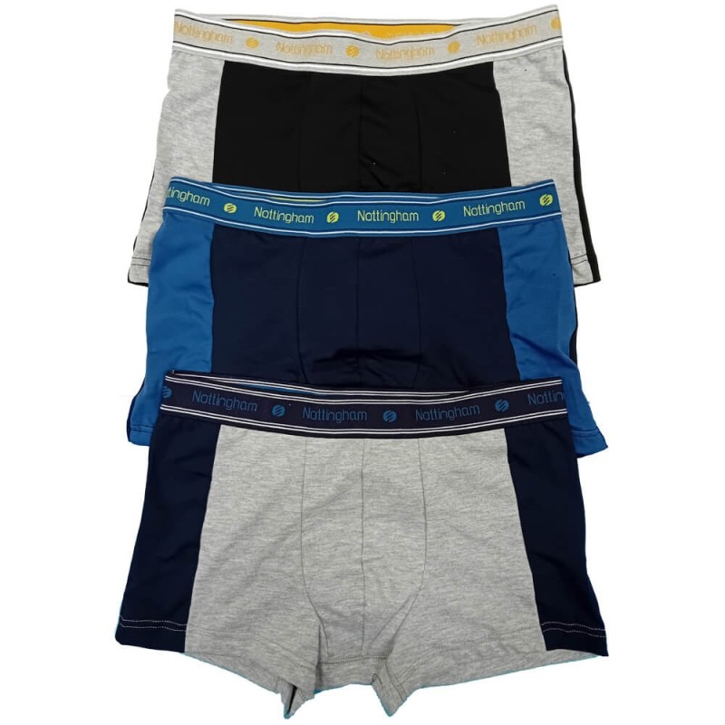 Boxer uomo cotone elasticizzato Nottingham NUA116 - 6 boxer