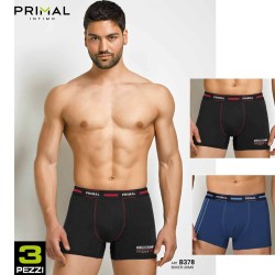 Boxer uomo cotone elasticizzato Primal B378 - 3 boxer