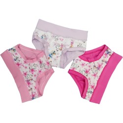 Slip bimba cotone elasticizzato Emy B3014 - 6 slip