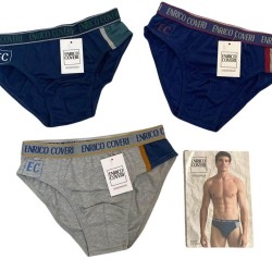Slip uomo cotone elasticizzato Enrico Coveri ES1329 - 6 slip